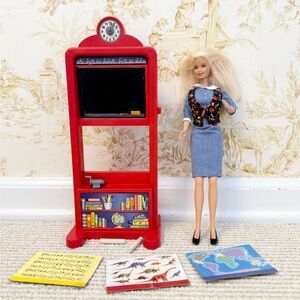 Barbie Teacher Set with Chalkboard